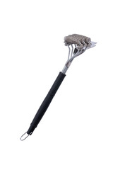 metal brush with scraper
