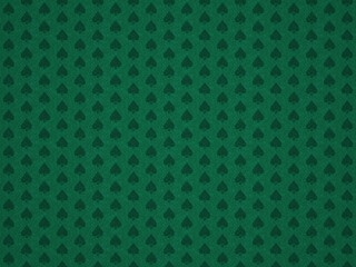 Green cloth texture for casino 3d illustration