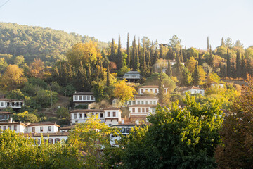 Sirince Koyu panoramic summer view of Selcuk, Izmir,Turkey.