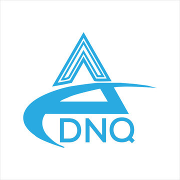 DNQ letter logo. DNQ blue image on white background. DNQ Monogram logo design for entrepreneur and business. DNQ best icon.
