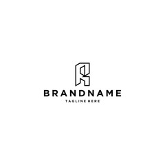 Fototapeta premium Letter R logo design template