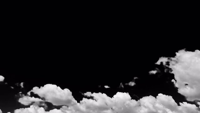Clouds with an alpha channel. You can put any picture or photo.