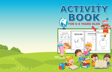 Activity Book Cover Design