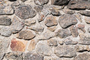 wall textured background or wallpaper with stone material
