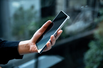 手持ち　スマホ