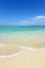 沖縄の綺麗な海