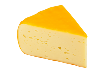 1 Stück Käse Hintergrund transparent PNG cut out