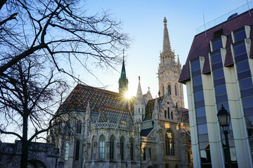 Fototapeta na wymiar Matthias church, Budapest, Hungary