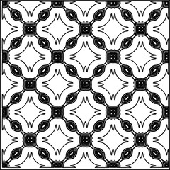 Stylish texture with figures from lines.
Abstract geometric black and white pattern for web page, textures, card, poster, fabric, textile. Monochrome graphic repeating design. 