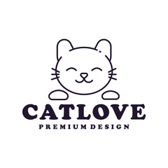 Feline Fun, a Cute Cat pet Lovers Logo Design