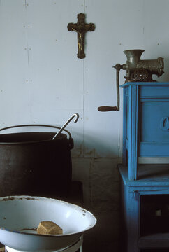 Kitchen in an old mission