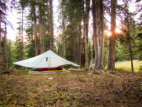 Backpacking in Colorado.