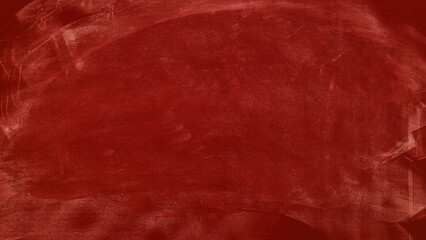 Abstract red colored painted texture background, with paintbrush frame
