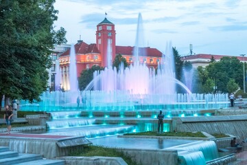 fountain in the park