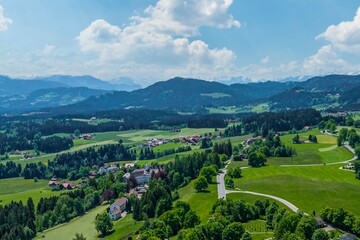 Ausblick ins Westallgäu und den Bregenzerwald
