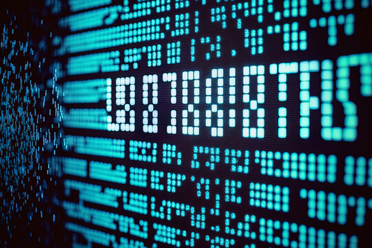 error binary code computer virus binary data computer hacking digital binary screen technology. Generative AI