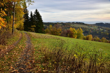 Naklejka premium Benecko Krkonose