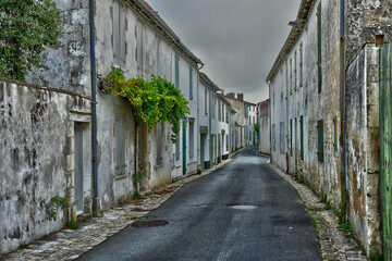 Sainte Marie de Re; France - october 25 2022 : picturesque village