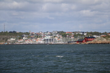Fototapeta na wymiar Boat trip between the Gothenburg archipelago, Sweden
