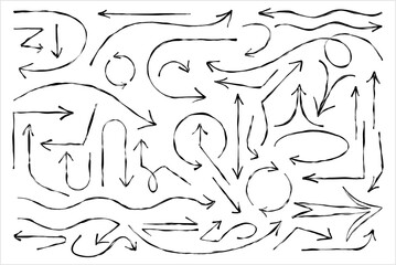 Arrow Hand Drawn Doodle Icon M_2212001