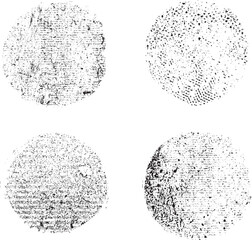 grunge textures set. background. vector illustration.
