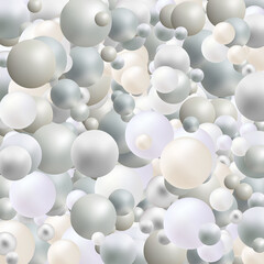Beautiful background with mother-of-pearl pearls. vectr illustration. eps 10