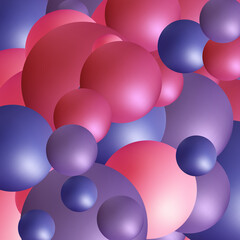 Balloon background. Presentation layout. Geometric pattern. eps 10