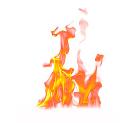 Easy to use flame overlay, transparent PNG