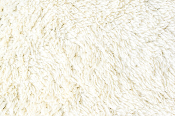 White wool texture, abstract fur background