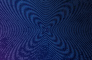 fingerprint effect, Round circle grunge effect with blue background , crack texture abstract background for wallpaper vector design 