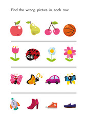 Developmental tasks for children 4-5 years old Instant download, printable, A4