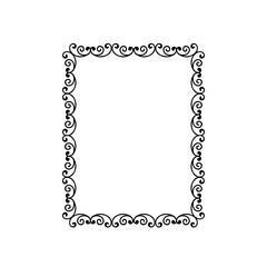 frames in vintage style with elements of ornament, art, pattern, background, texture