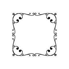 frames in vintage style with elements of ornament, art, pattern, background, texture