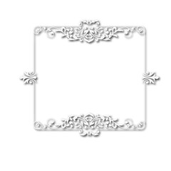 frames in vintage style with elements of ornament, art, pattern, background, texture