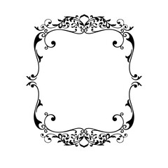 frames in vintage style with elements of ornament, art, pattern, background, texture