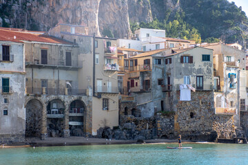 Ruins, history, streets, murals, markets, art, antiques and the sea of ​​Céfalu, Sicily, Italy