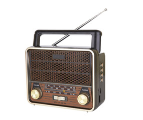 Radio retro portable receiver