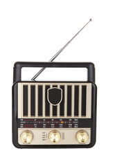 Radio retro portable receiver