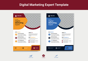Digital Marketing Flyer Template