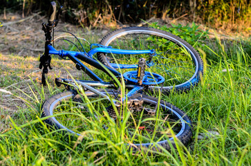 Fototapeta na wymiar bicycke bike Transportation