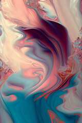 abstract background with waves