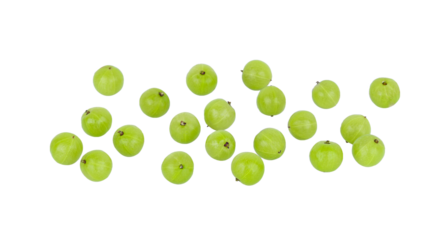 Indian gooseberry isolated on transparent png