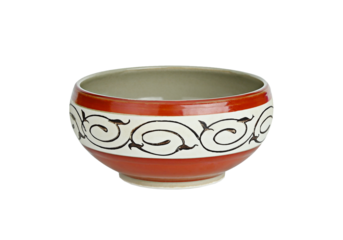bowl ceramic isolated on transparent png