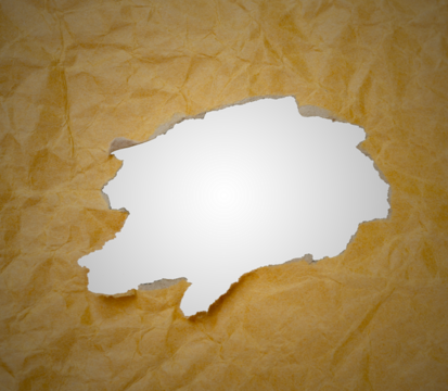 Collection of Recycled paper,crumpled paper,unfolded piece paper on white backgroun