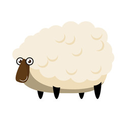 sheep cartoon character