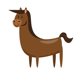 horse cartoon character