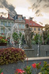 fountain in the park