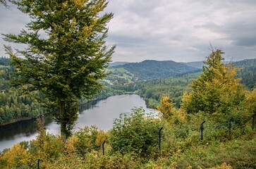 lake in the mountains