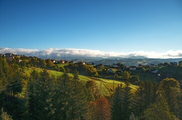 autumn in the mountains