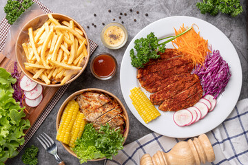 Chicken Breast Steak Hot and Spicy.